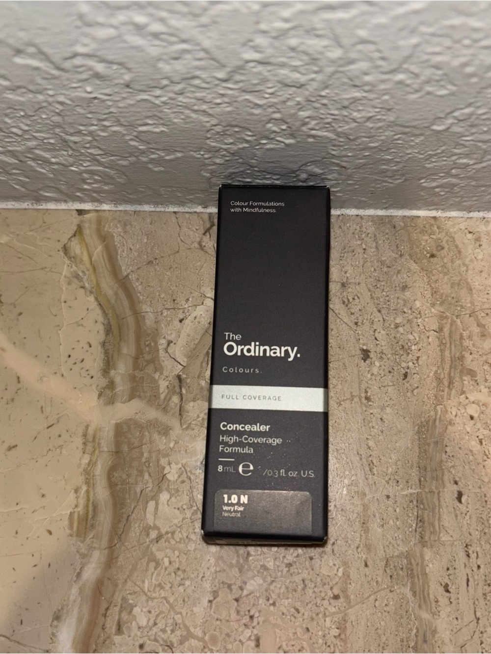 The Ordinary Full Coverage Concealer 8ml 0.3 fl. oz. 1.0 N Very Fair NEW